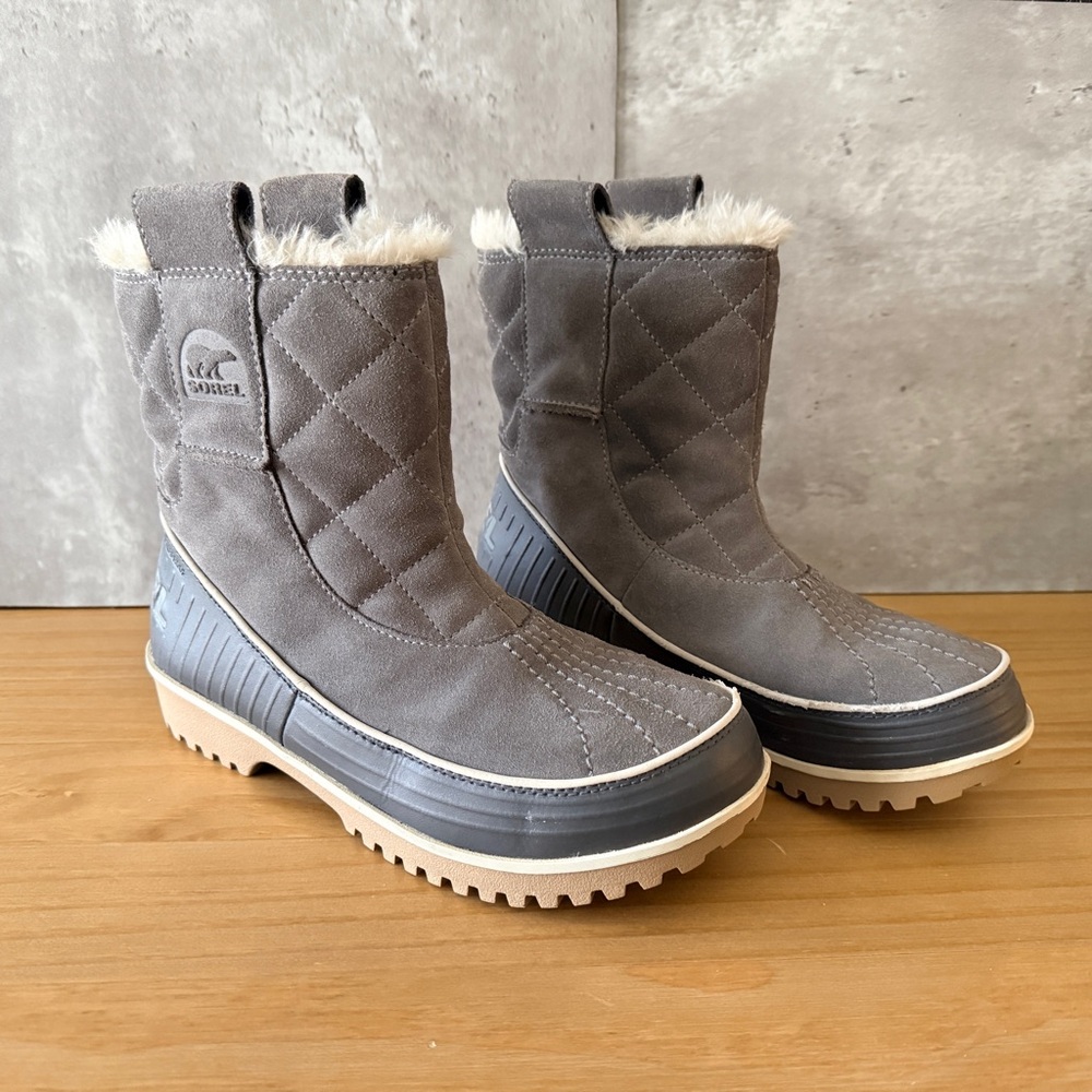 Sorel Tivoli II Suede Winter Snow Boots Women’s Size 7.5